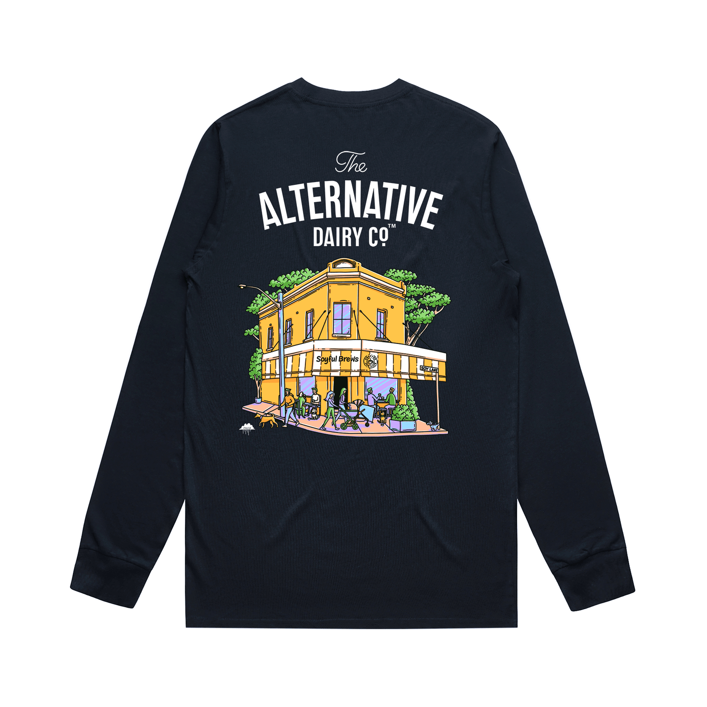 Soy Burbs Café L/S Tee image 0