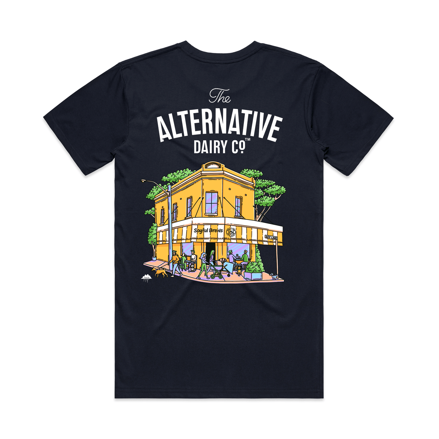 Soy Burbs Café Tee image 0
