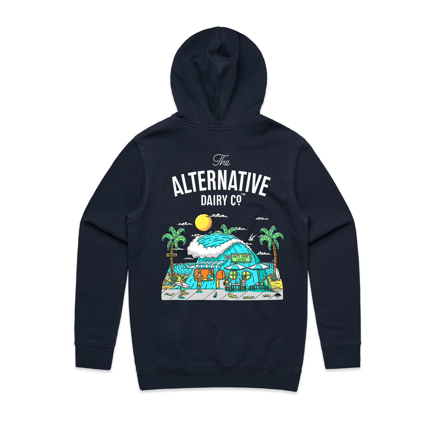 Almond Beach Café Hoodie image 1