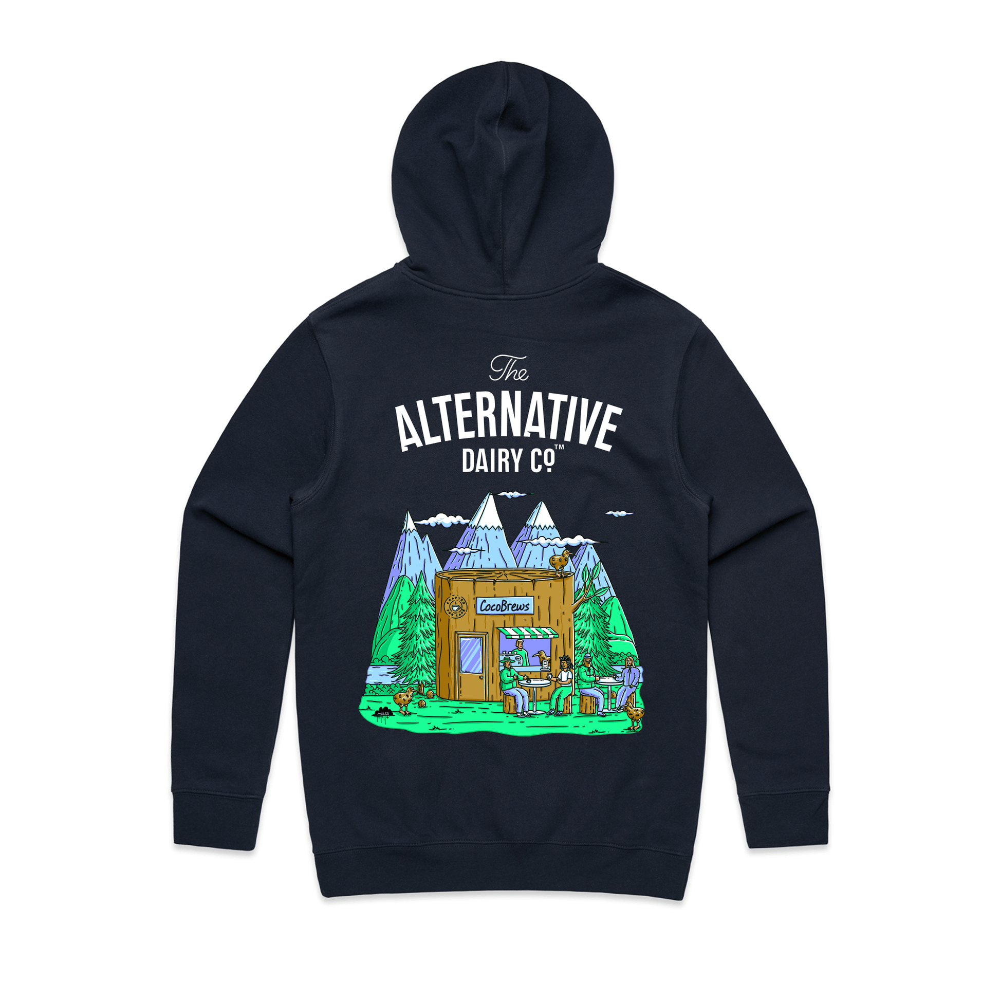 Coconut Mountain Café Hoodie image 0