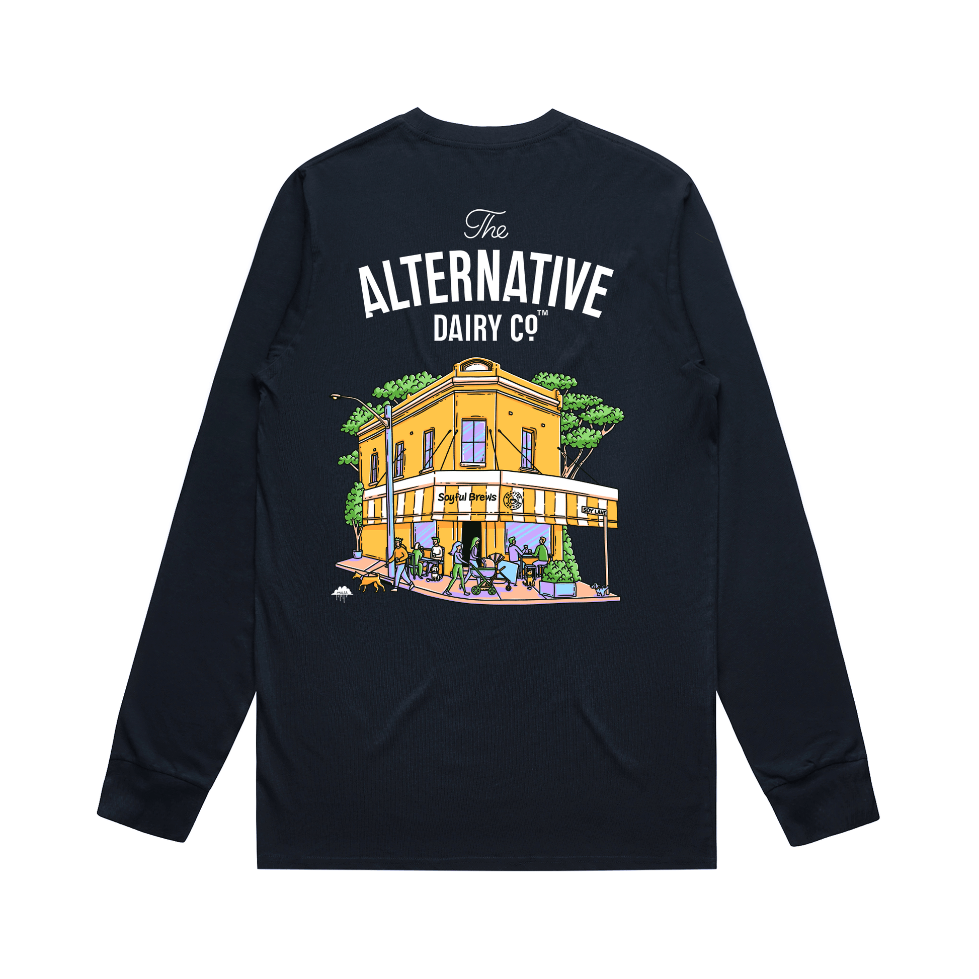 Soy Burbs Café L/S Tee image 0