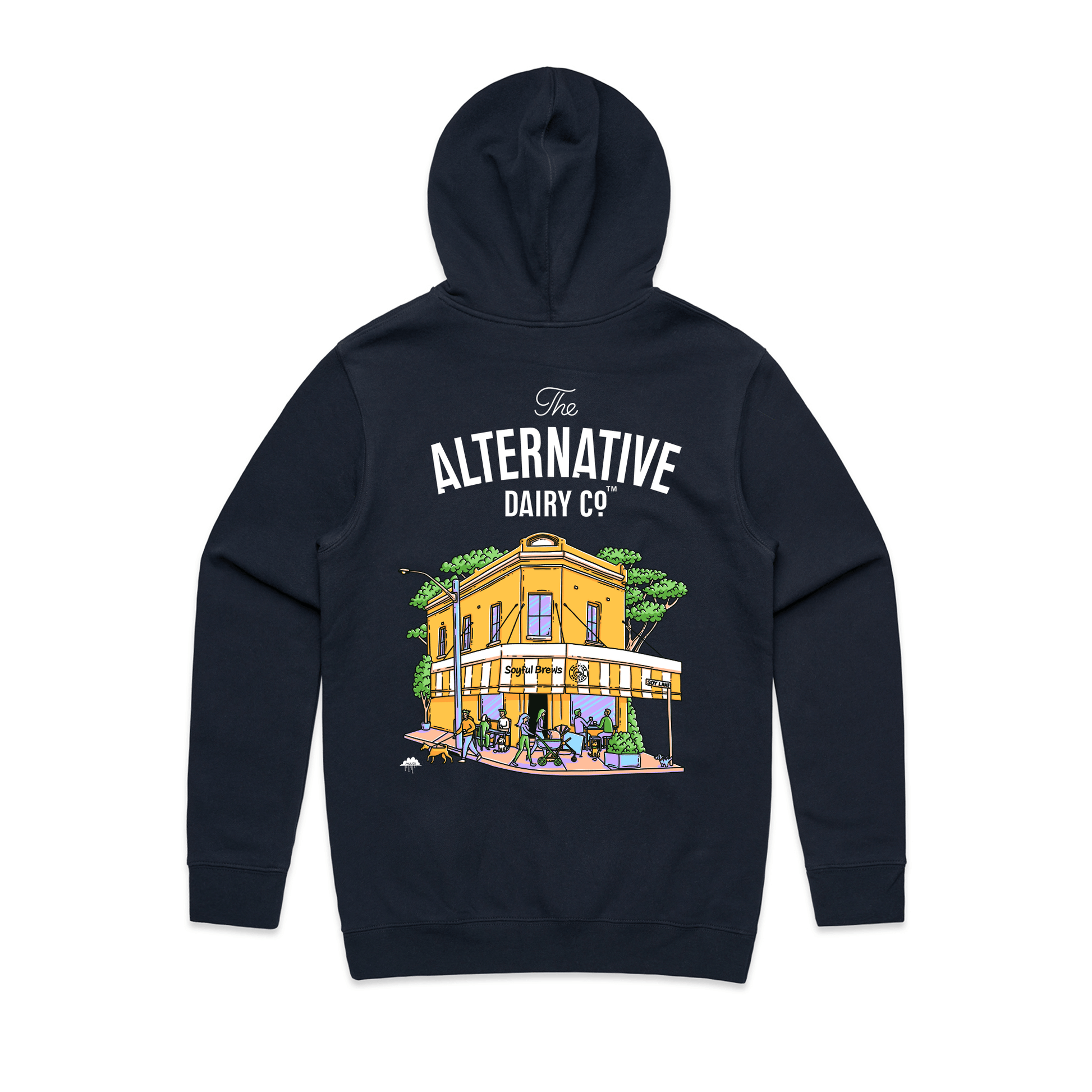 Soy Burbs Café Hoodie image 0