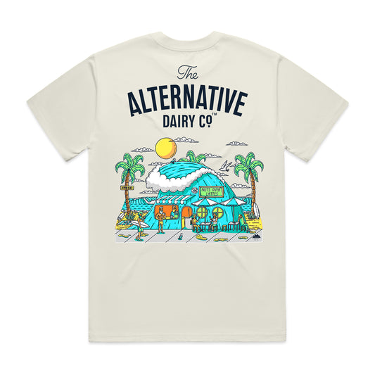Almond Beach Café Classic Minus Tee