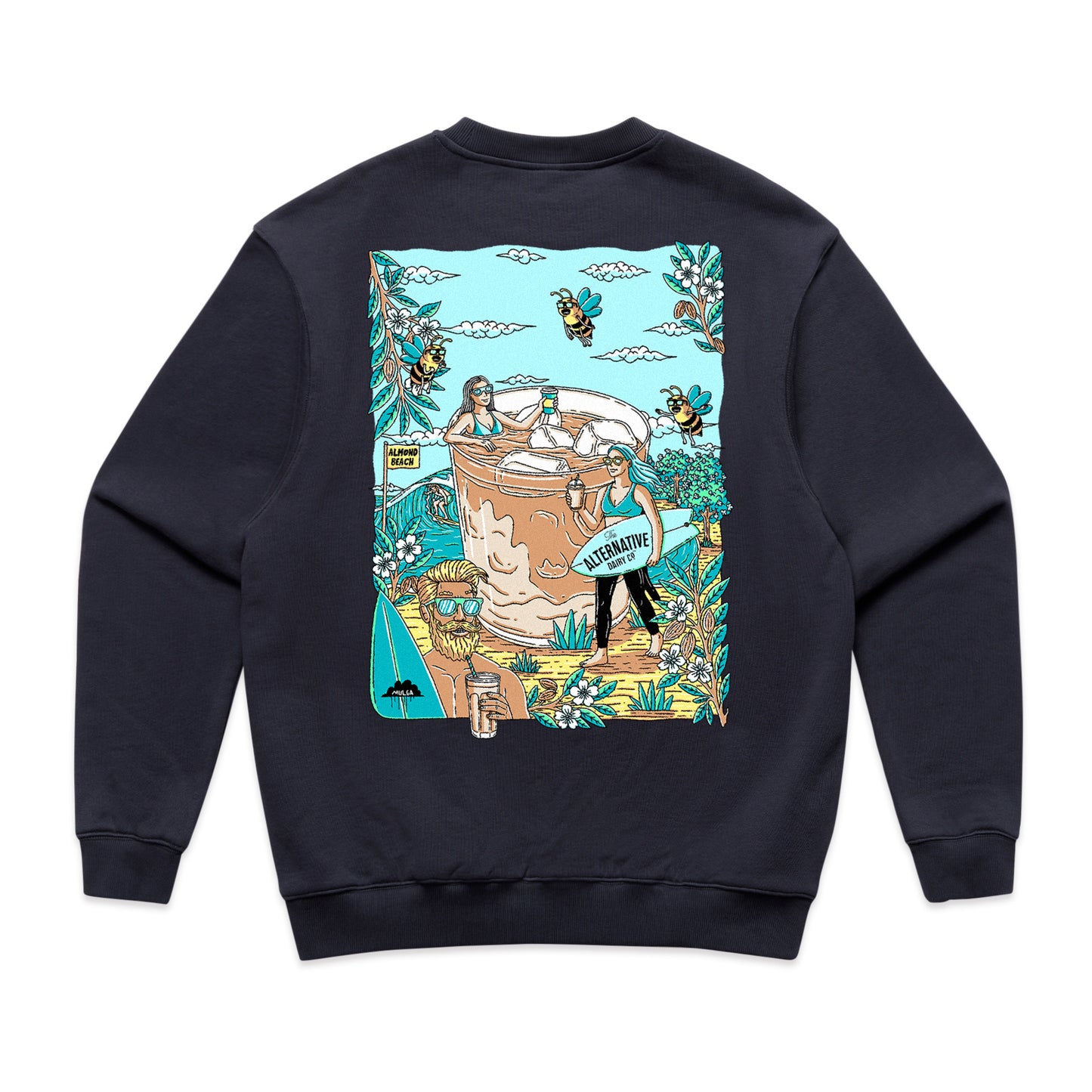 Iced Almond Crew Jumper