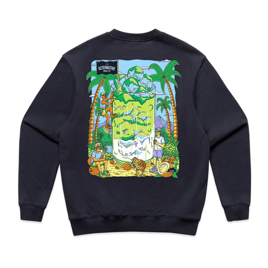 Coconut Matcha Crew Jumper