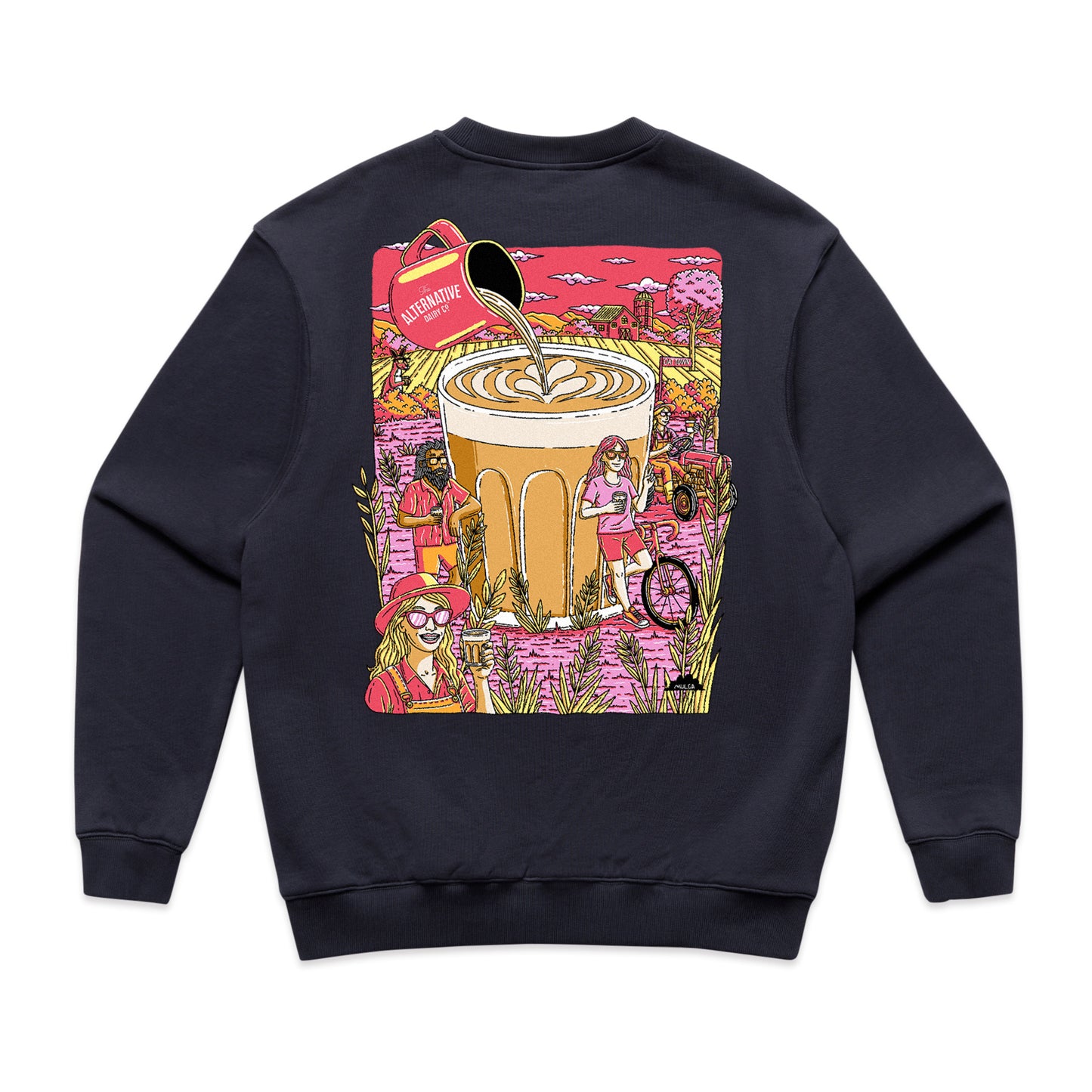 Oat Latte Crew Jumper