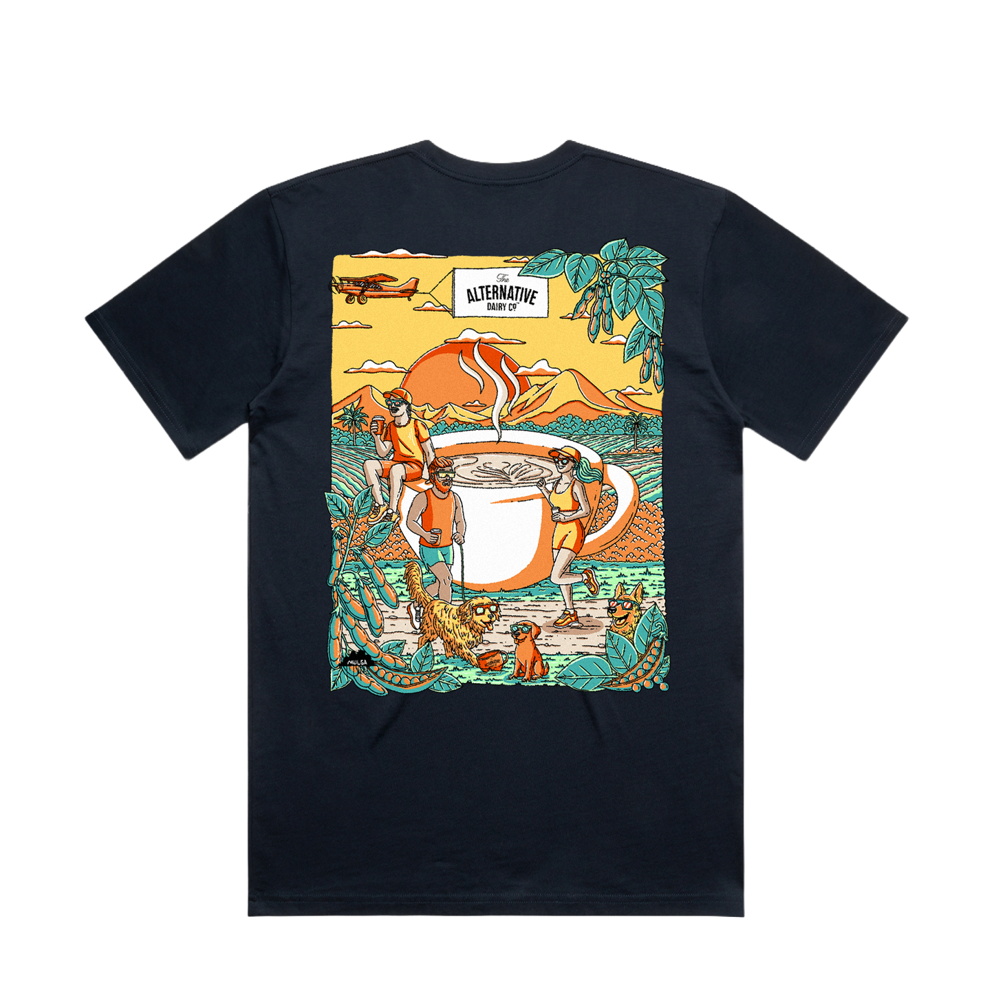 Soy Chai Tee - Navy