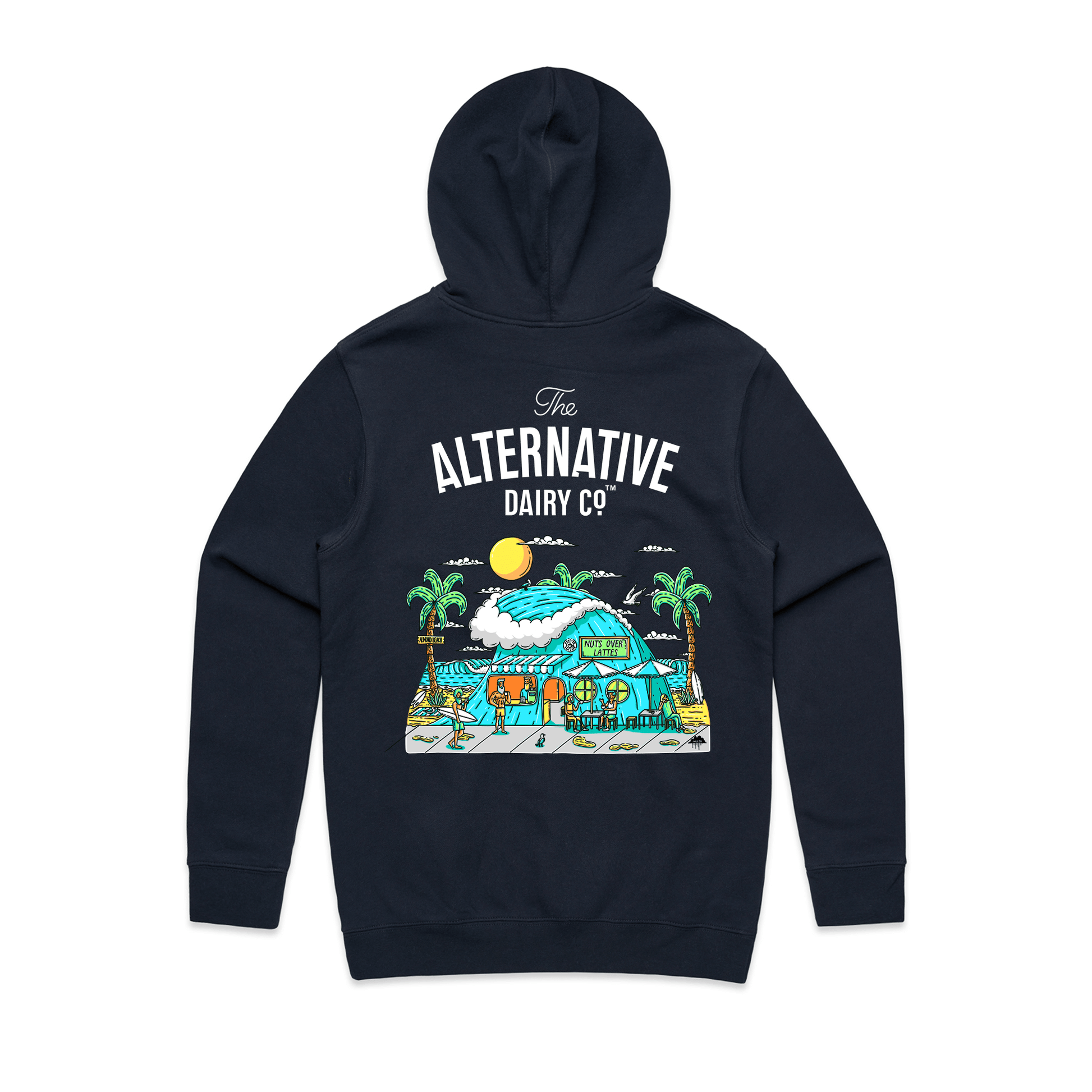 Almond Beach Café Hoodie image 0